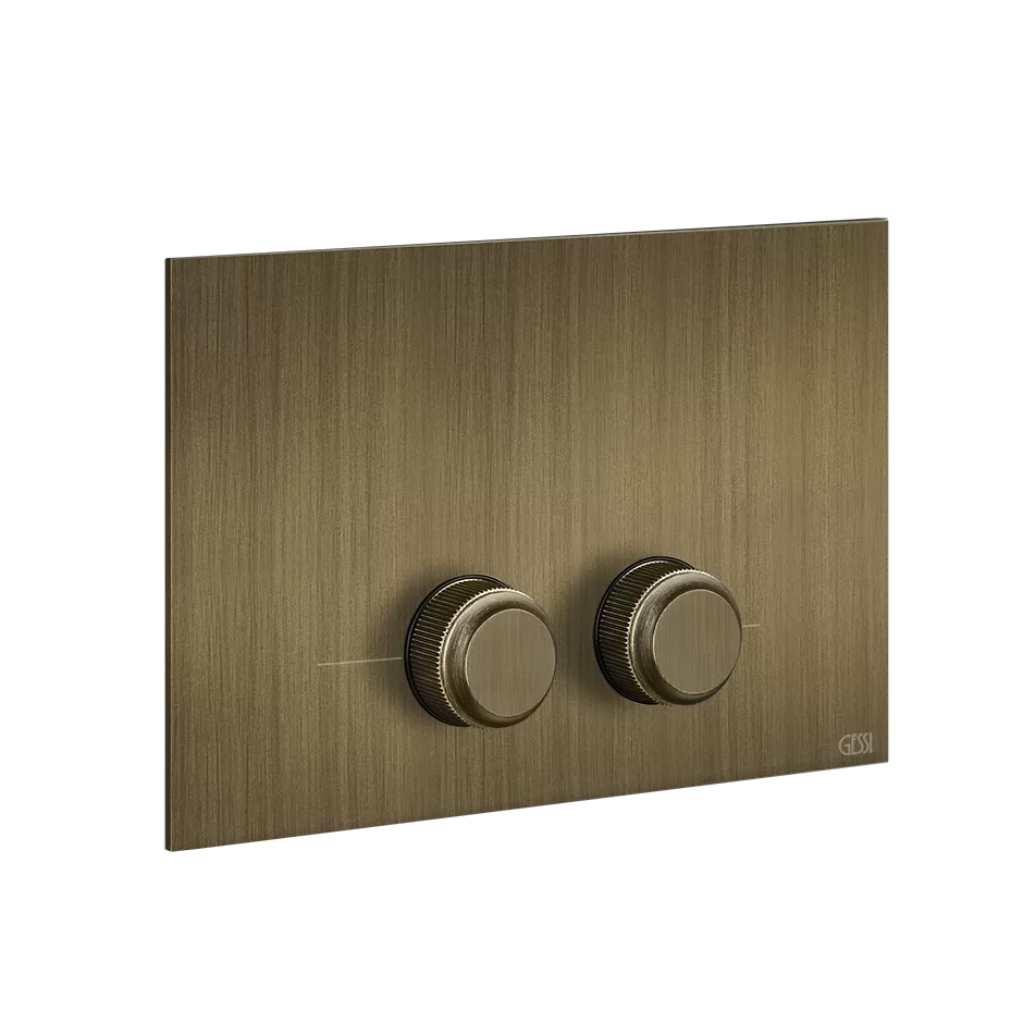 Кнопка смыва для инсталляции geberit sigma 8 / sigma 12 VENTI20 713 Antique Brass GESSI