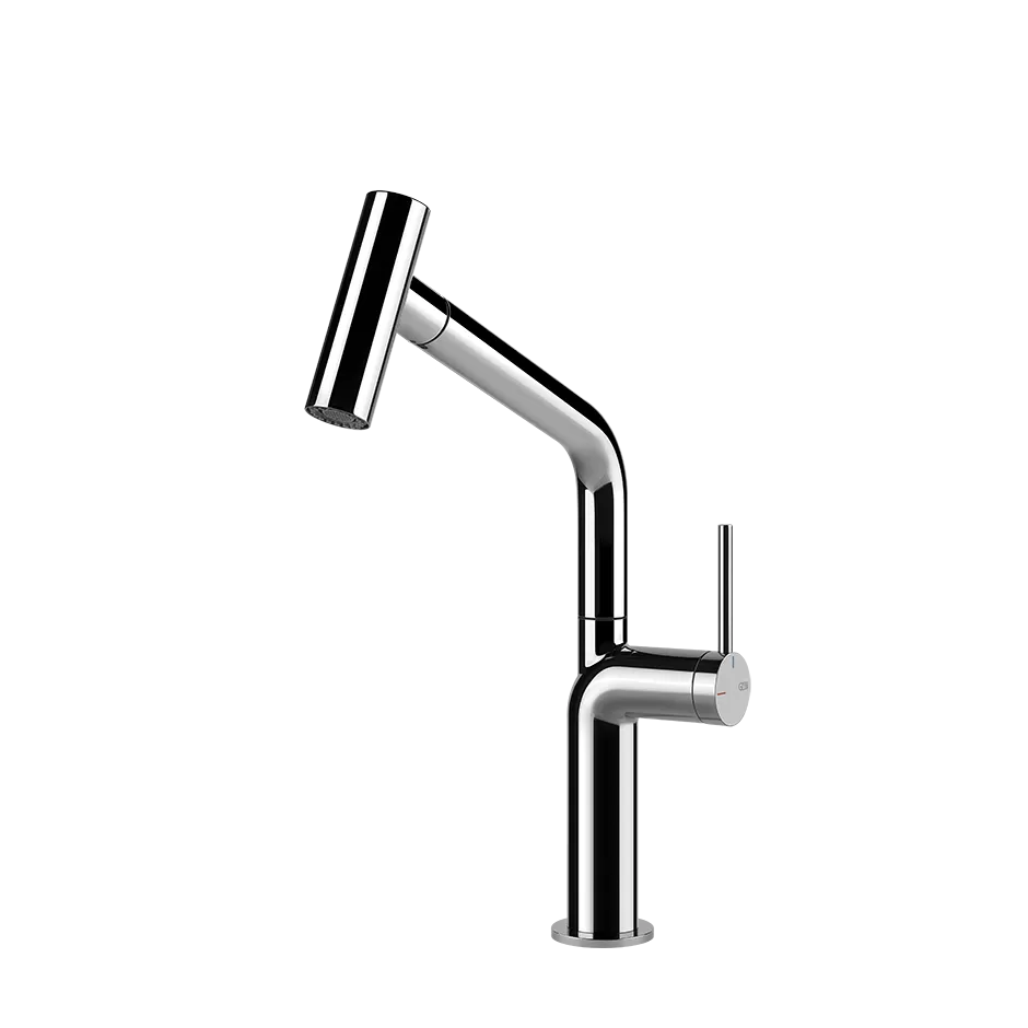 Смеситель для кухни вытяжной излив STELO 031 Chrome GESSI