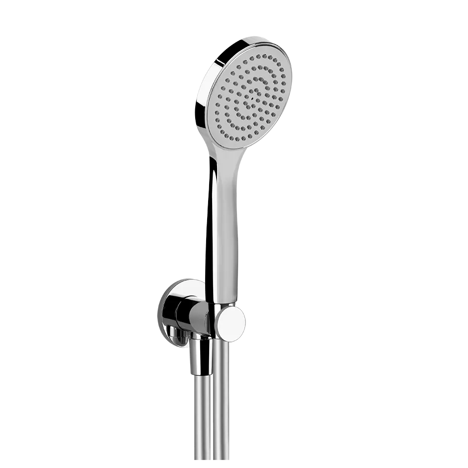 Gessi Emporio shower Душевой комплект, состоящий из вывода воды, держателя, шланга 1,50 м и лейки, цвет: Chrome