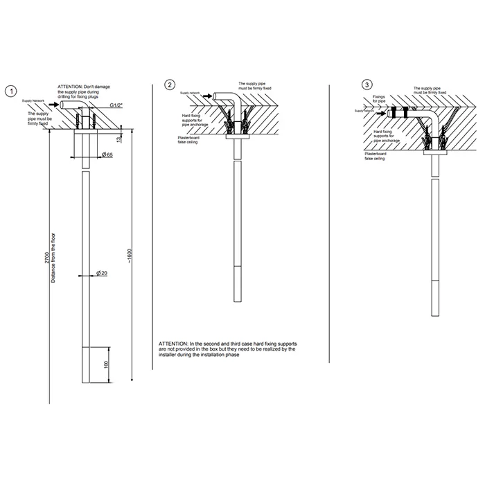 Потолочный излив FLESSA