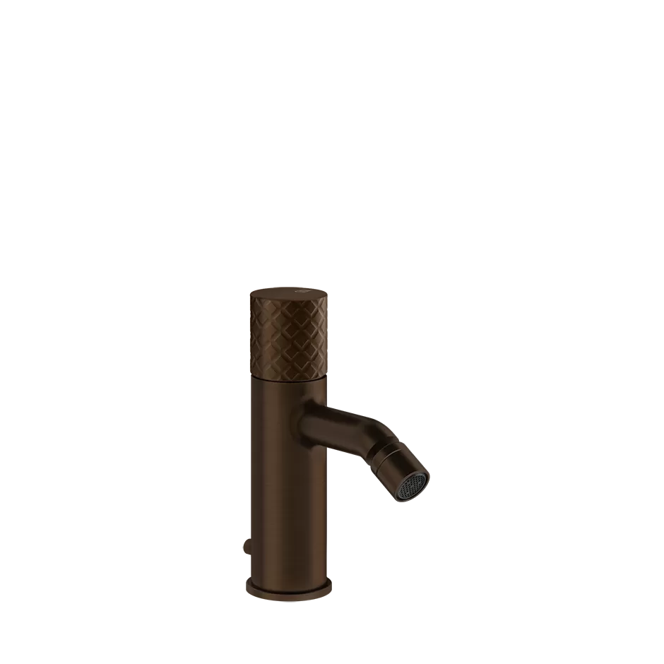 Смеситель для биде с донным клапаном HABITO INTRECCIO 845 Dark Bronze GESSI