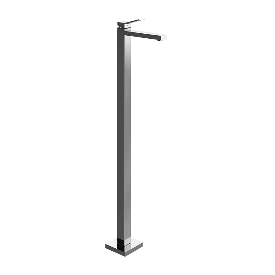 Смеситель для раковины напольный RETTANGOLO K 710 Brass PVD GESSI