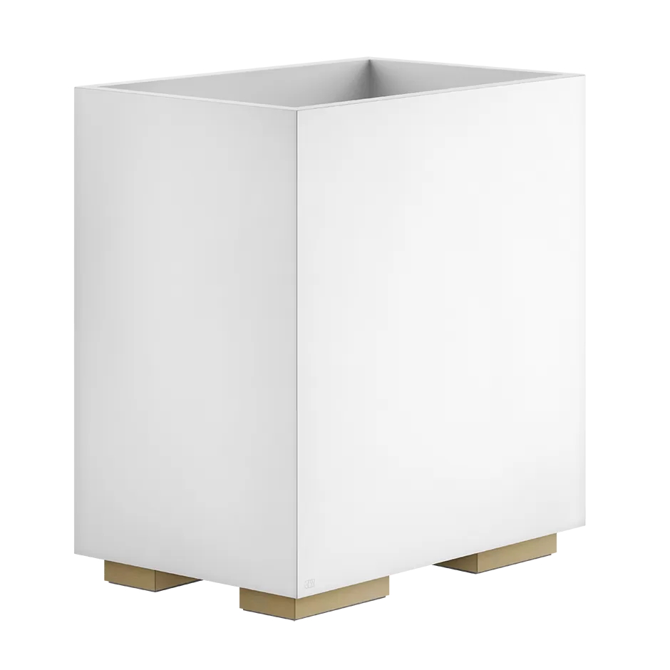 Корзина для мусора белая