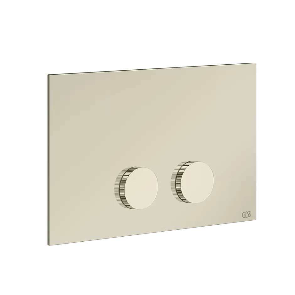 Кнопка смыва для инсталляции geberit sigma 8 / sigma 12 INGRANAGGIO 720 Nickel PVD GESSI
