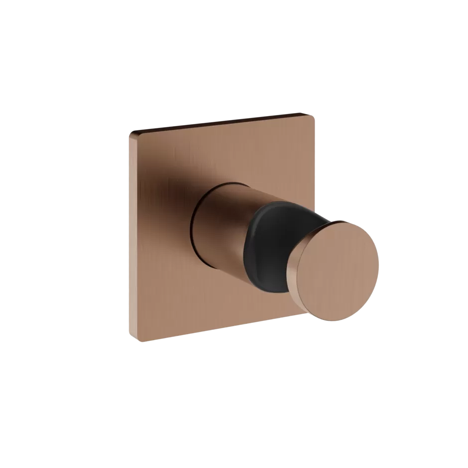 Держатель для лейки gessi inverso 708 copper brushed pvd