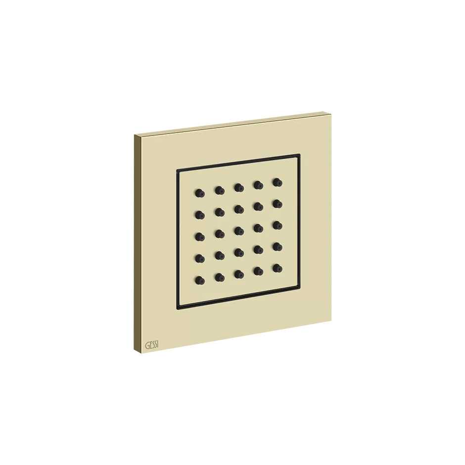 Гидромассажная форсунка внешняя часть 710 Brass PVD GESSI