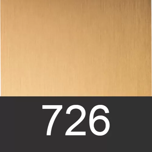 726 Бронза теплая браш PVD