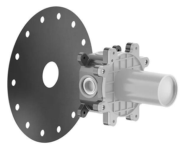 Скрытая часть для гигиенического смесителя gessi