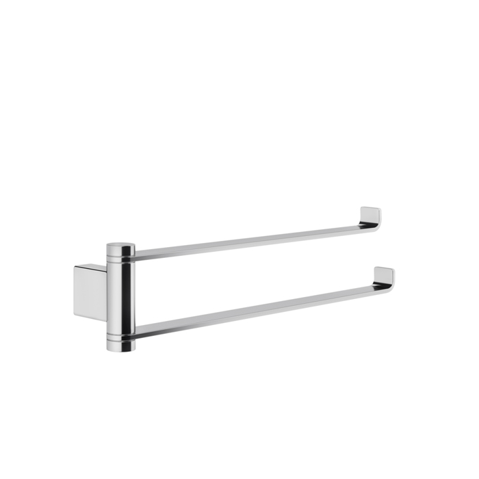 Gessi Emporio accessories Поворотный двойной держатель для полотенец., цвет: Chrome
