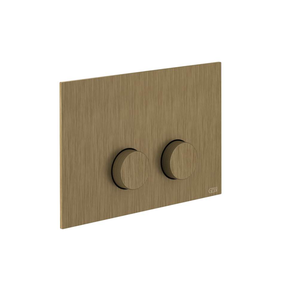 Кнопка смыва для инсталляции sanit INGRANAGGIO 713 Antique Brass GESSI