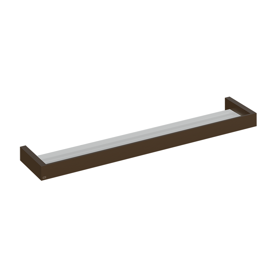 Полка 60 см gessi incastri 845 dark bronze