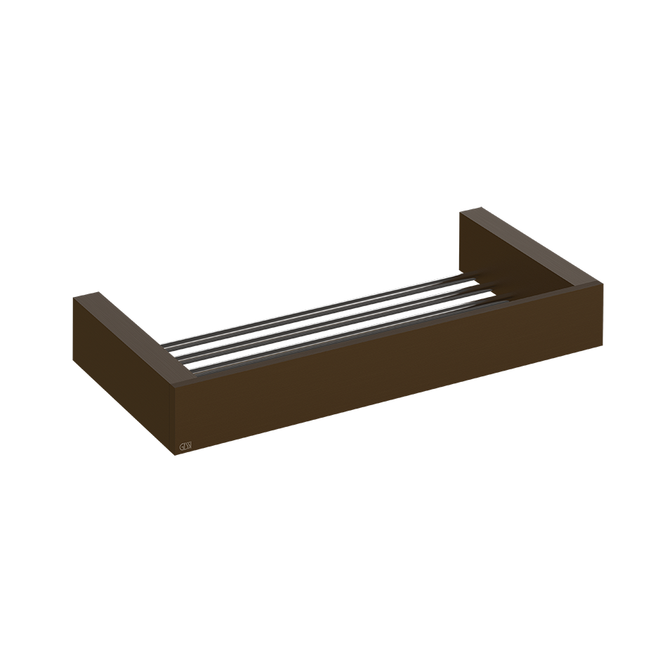Полка 30 см. gessi incastri 845 dark bronze