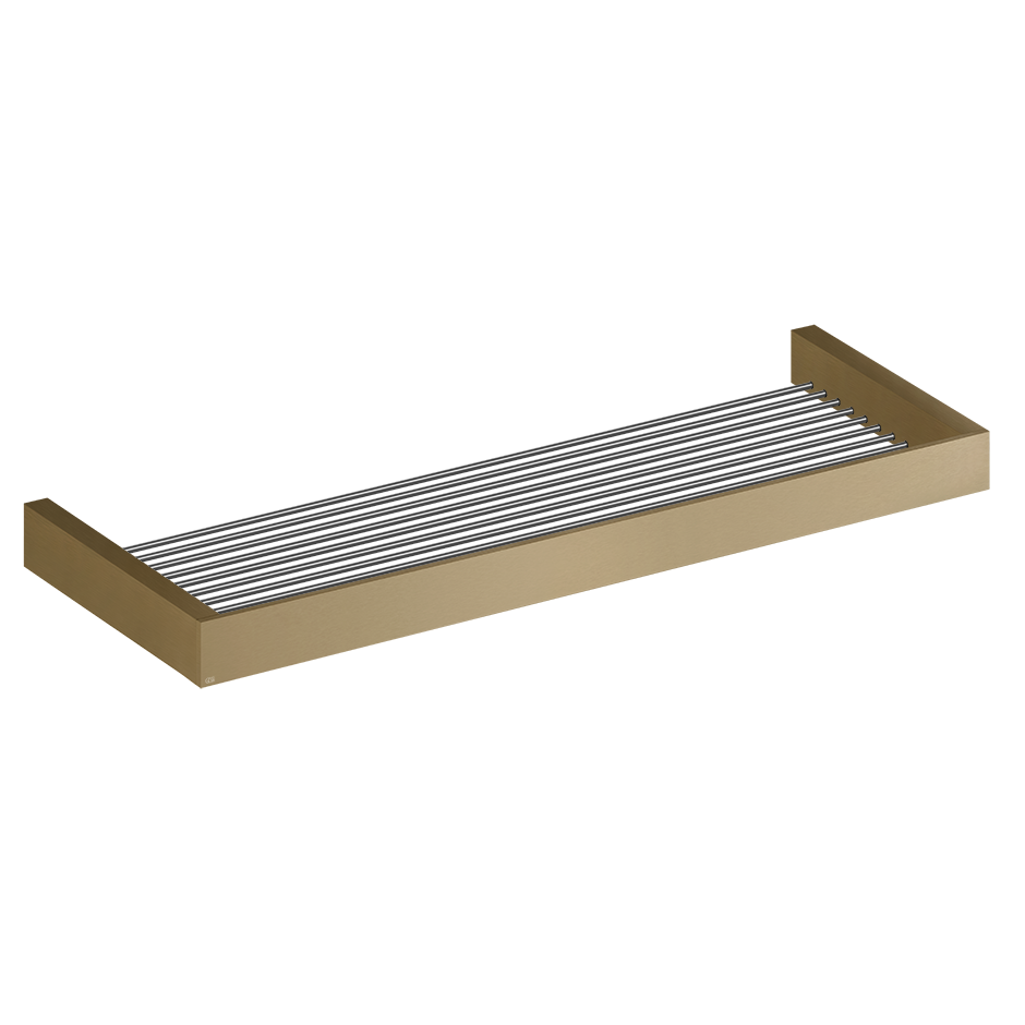 Полка 60 см gessi incastri 791 deep bronze brushed pvd