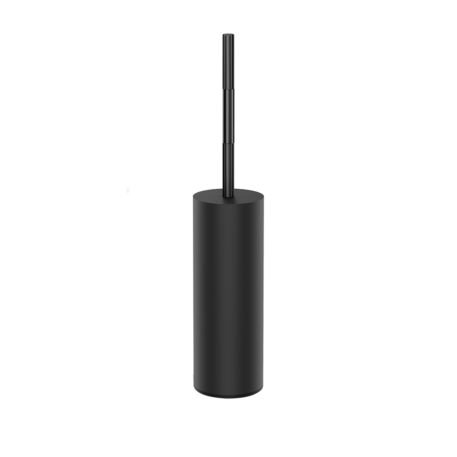 Напольная подставка для туалетной щетки. gessi incastri 299 matte black