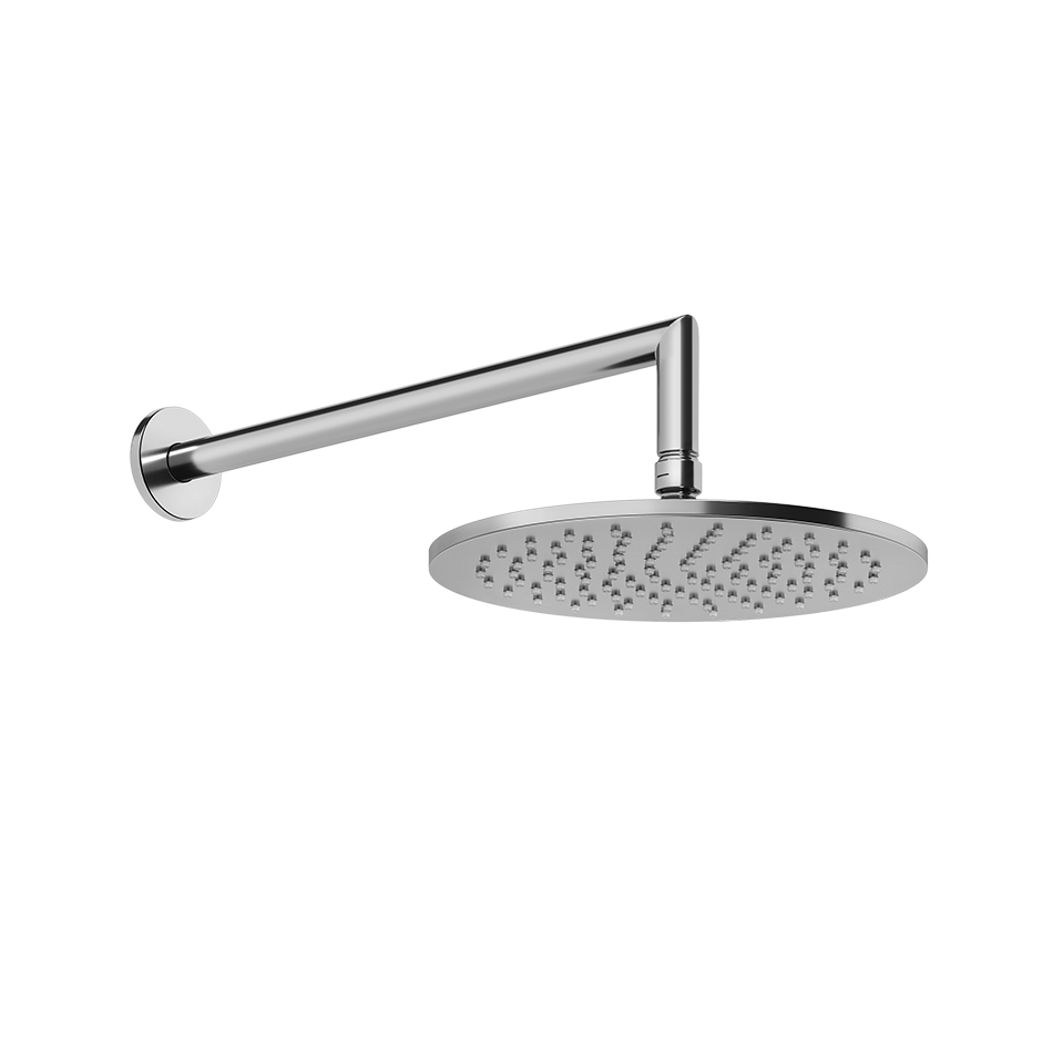 Верхний душ Ø250 настенный монтаж тропический ливень ANELLO 031 Chrome GESSI