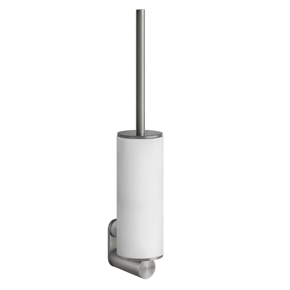 Ершик настенный белая колба GESSI316 239 Steel Brushed GESSI