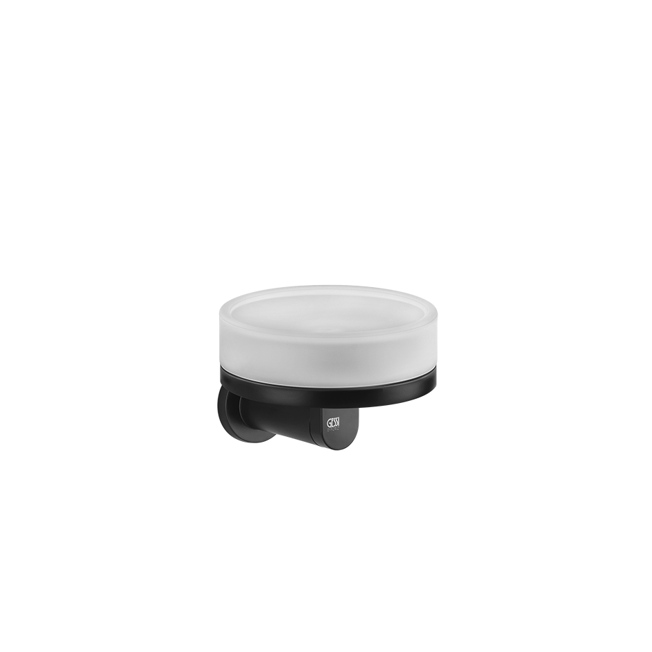 Мыльница настенная белое стекло EMPORIO 299 Black XL GESSI