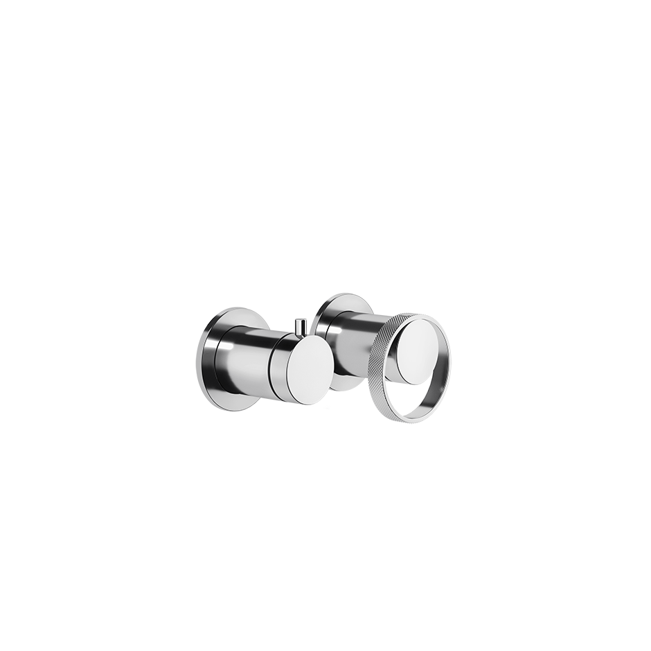 Смеситель для ванны/душа скрытого монтажа внешняя часть 2 потока ANELLO 031 Chrome GESSI