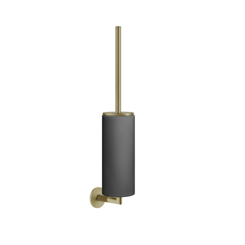 Ершик настенный черная колба INGRANAGGIO 727 Brushed Brass PVD GESSI
