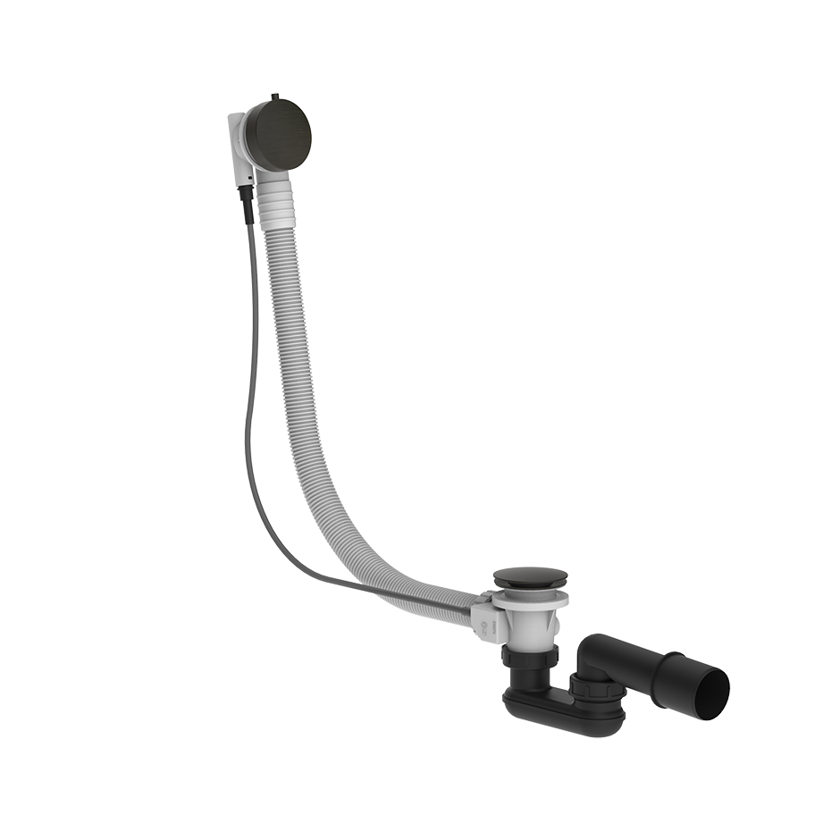 Слив-перелив для ванны полуавтоматический длина 70см 187 Aged Bronze GESSI