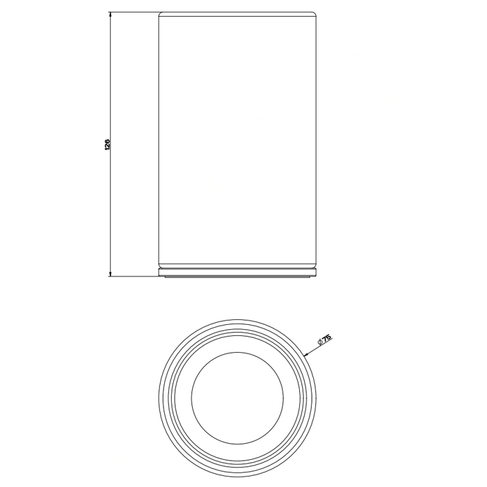 Стакан настольный белое стекло 239 Steel Brushed GESSI