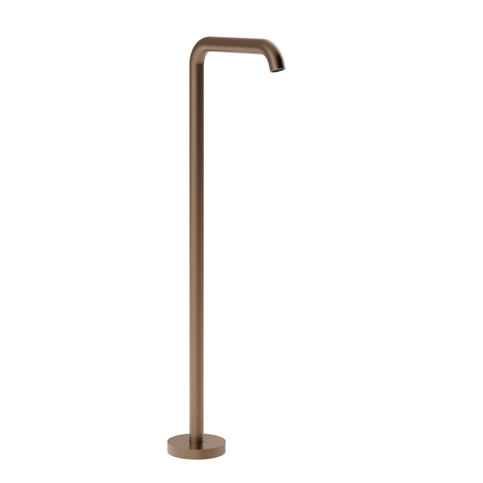 Излив напольный GESSI316 708 Copper Brushed PVD GESSI