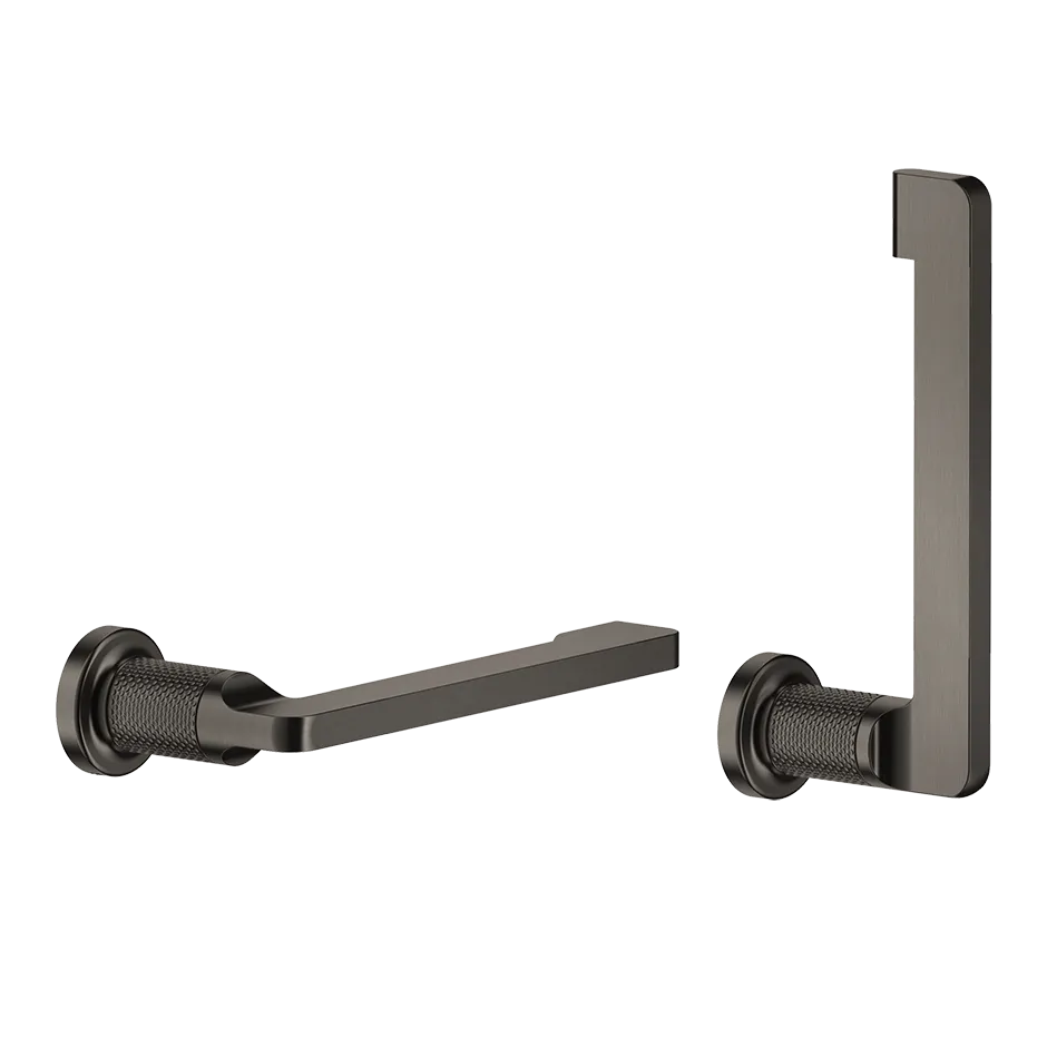 Настенный держатель для туалетной бумаги. Вертикальная/горизонтальная установка