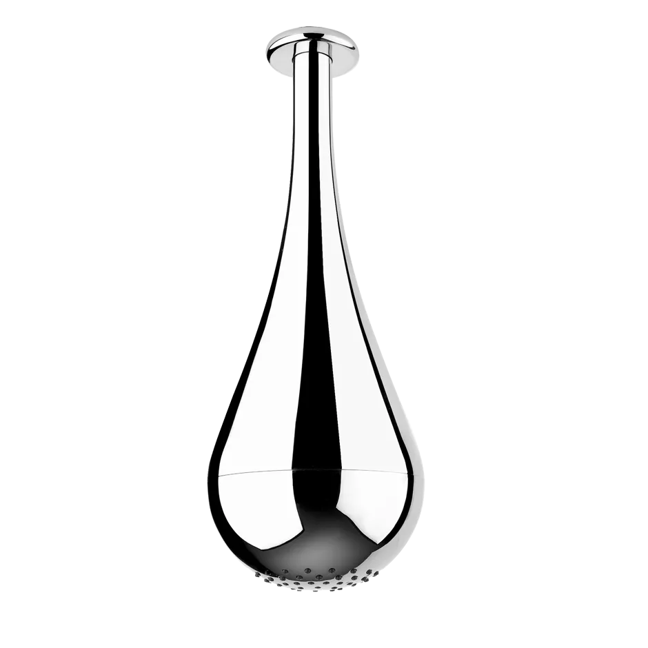 Верхний душ Ø152 потолочный монтаж тропический ливень GOCCIA 031 Chrome GESSI